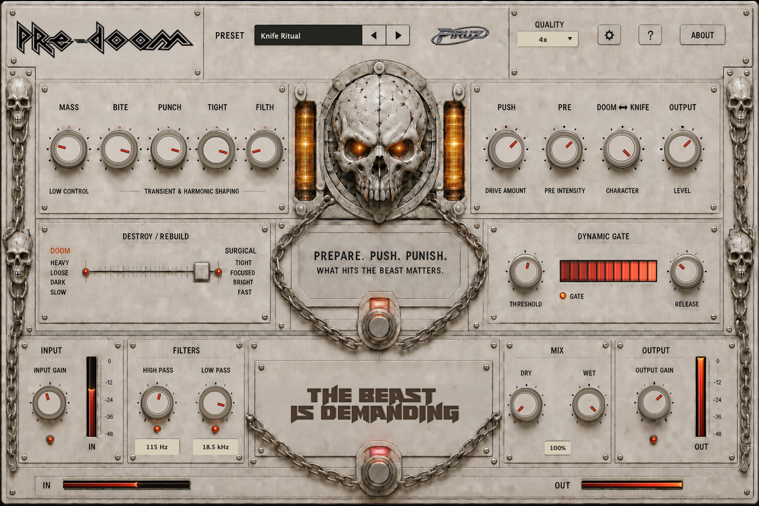 PRE DOOM interface